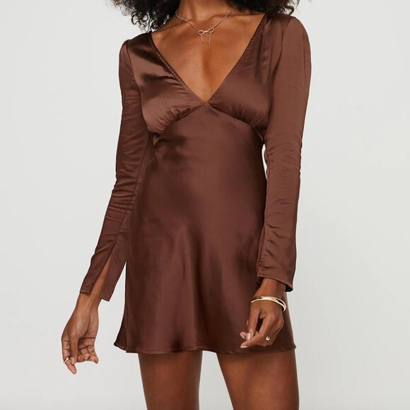 Princess Polly Rust Mini Dress - Picture 2 of 5